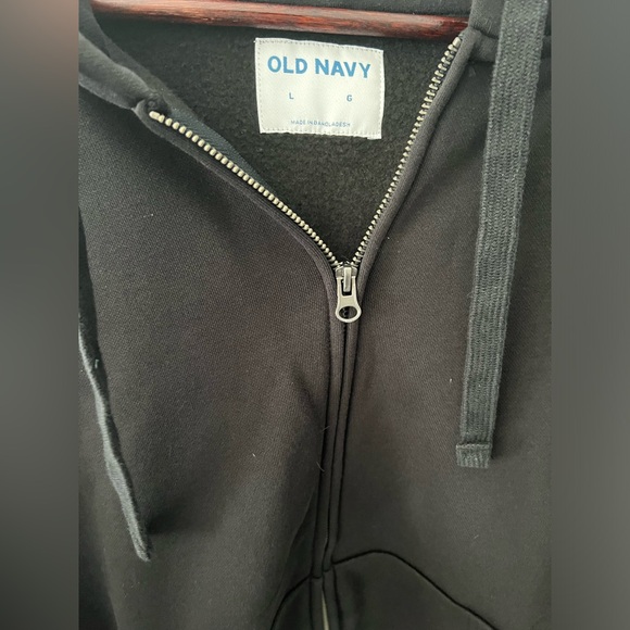 Old Navy Oversized Mens Front Zip Hoodie - Picture 5 of 6